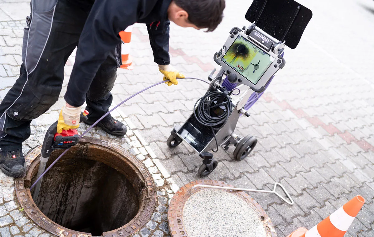 TV-Kanaluntersuchung - Kamerainspektion