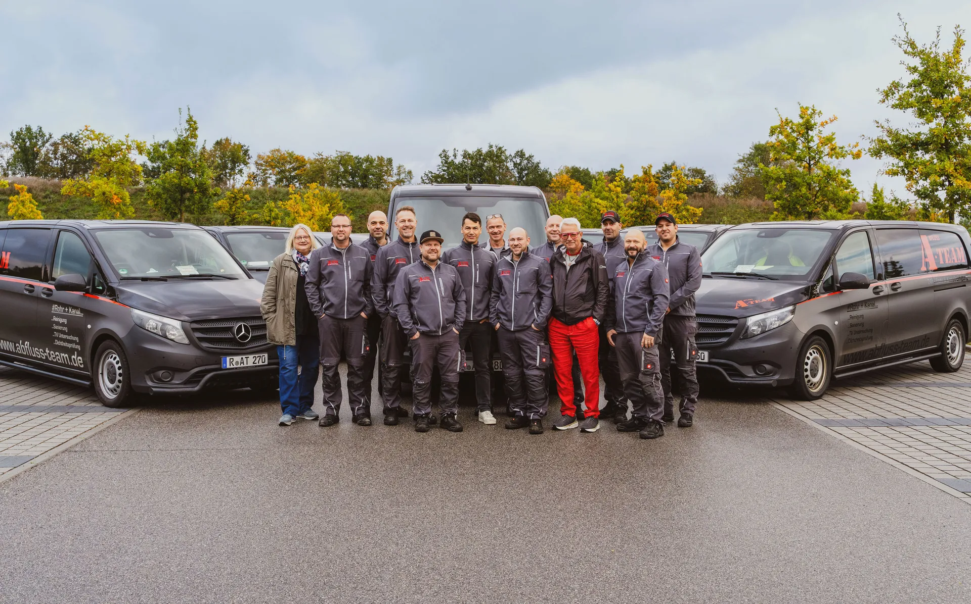 Das Abfluss A-Team - Unser Team