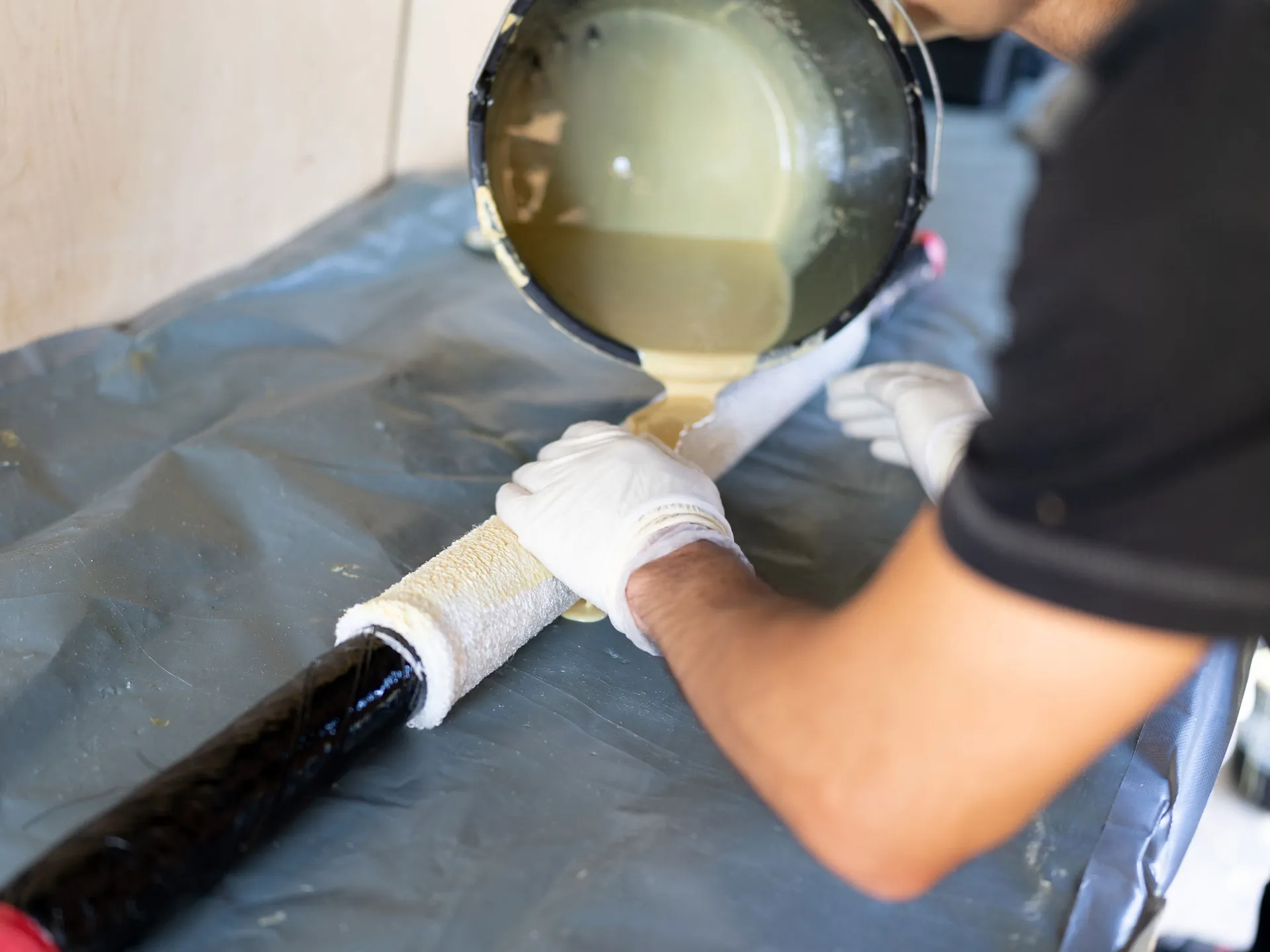 Rohrsanierung Arbeitsschritt 2