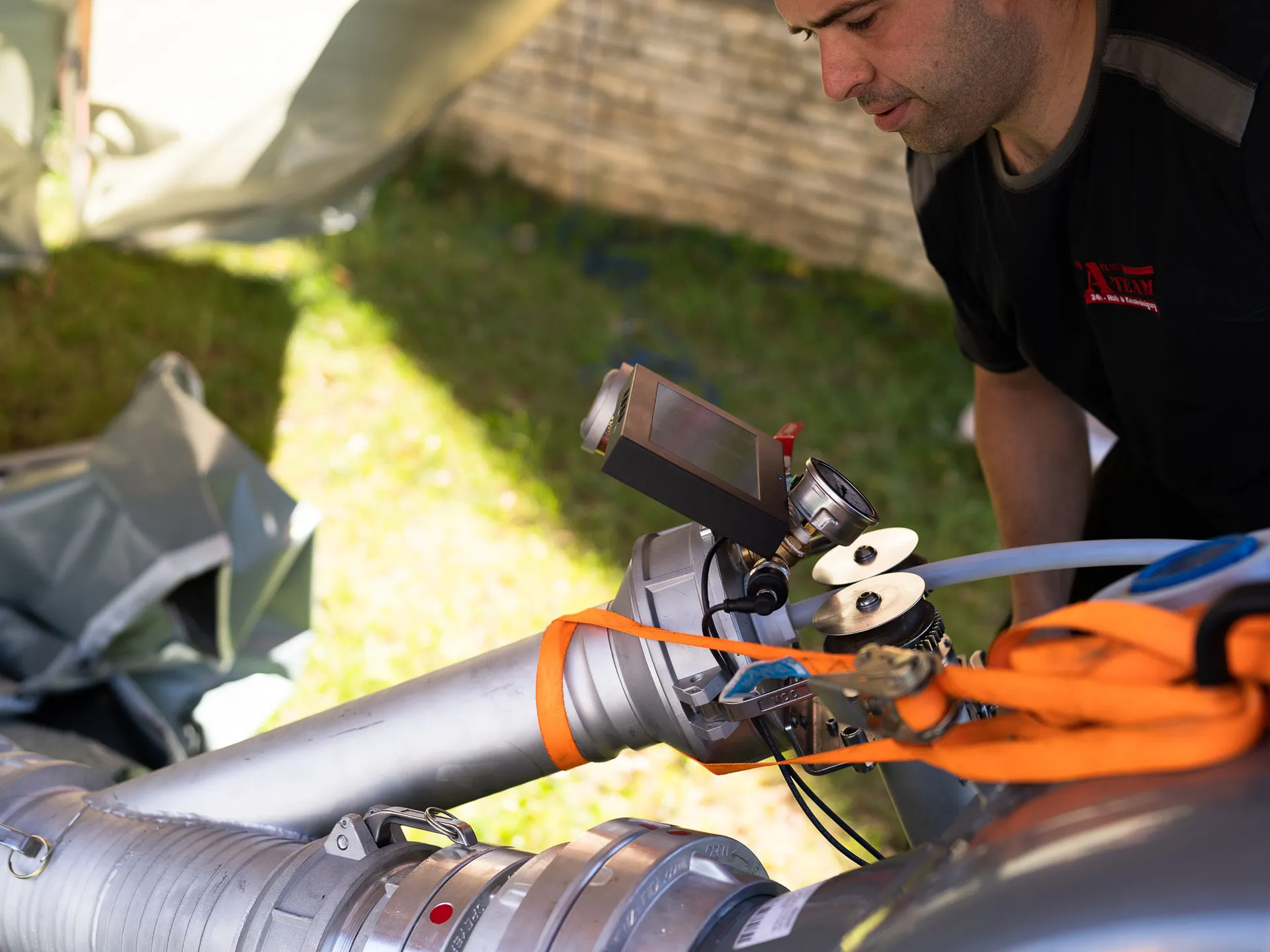 Rohrsanierung Arbeitsschritt 7